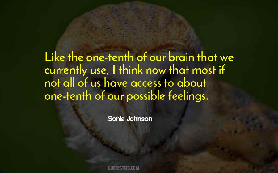 Sonia Johnson Quotes #1578681