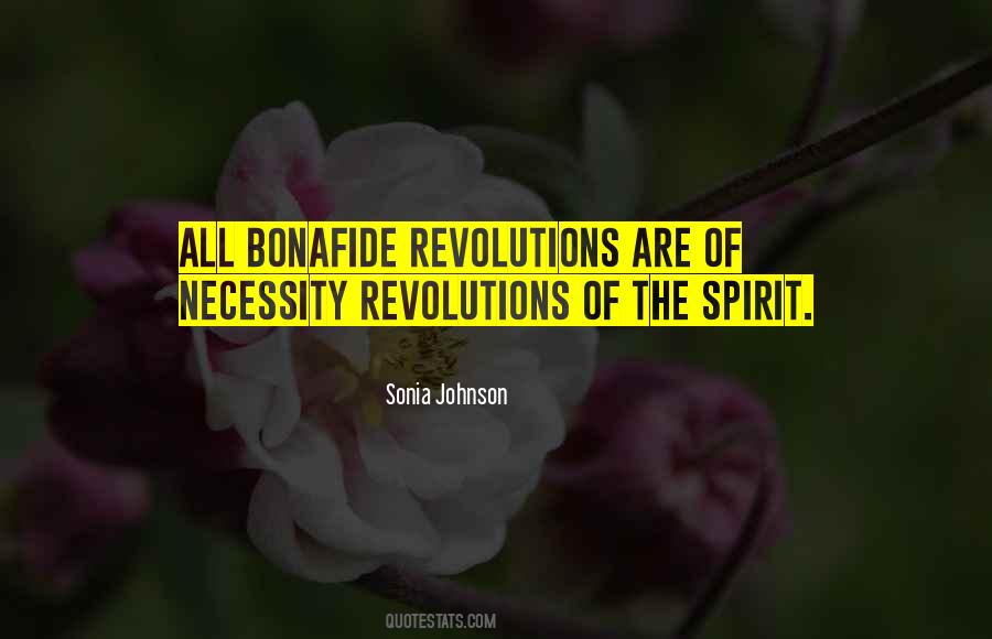 Sonia Johnson Quotes #281407