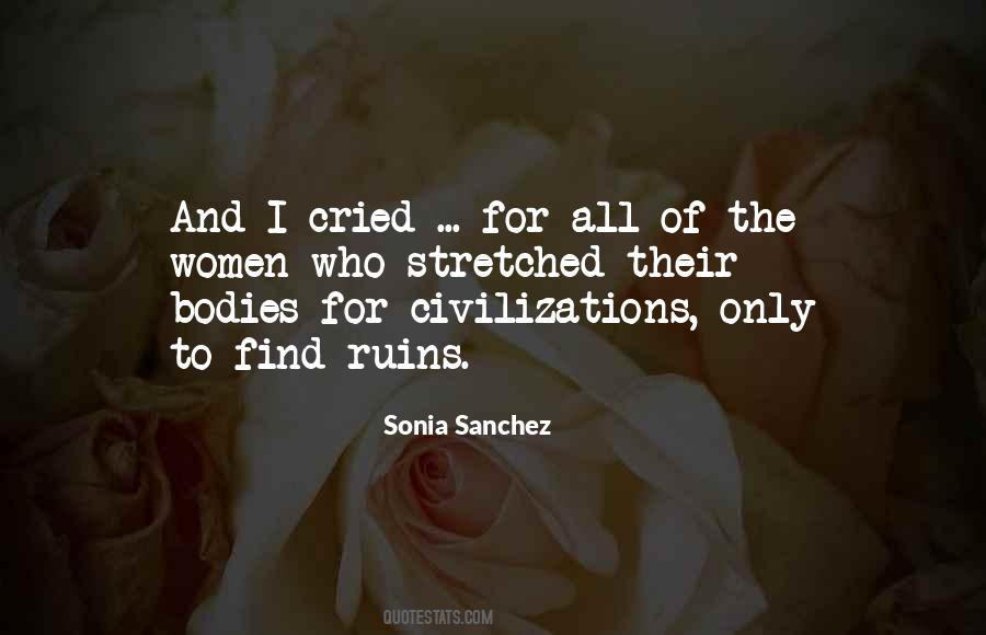 Sonia Sanchez Quotes #1040303