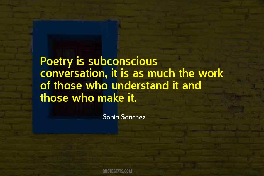 Sonia Sanchez Quotes #1754682