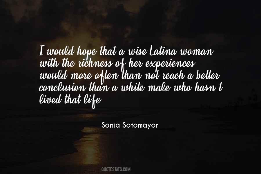 Sonia Sotomayor Quotes #258667