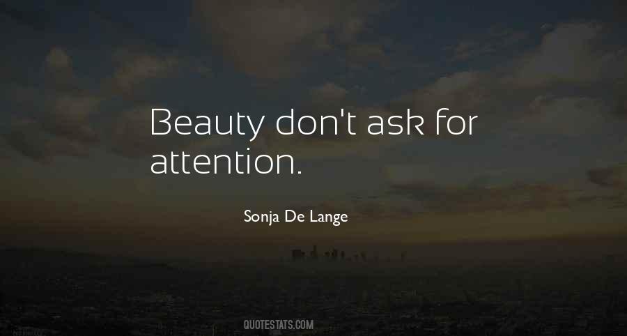 Sonja De Lange Quotes #731347