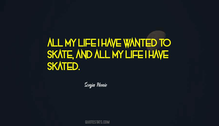Sonja Henie Quotes #58061