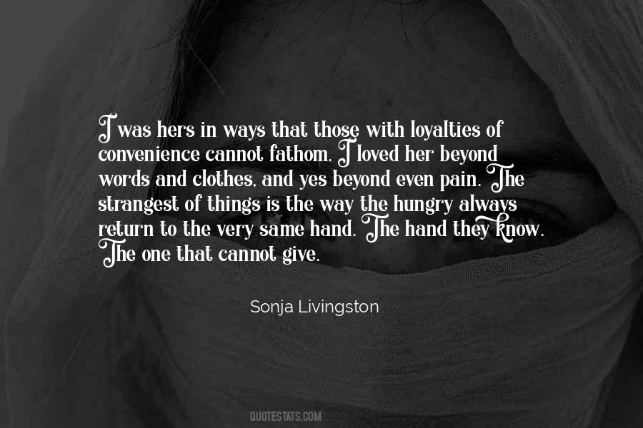 Sonja Livingston Quotes #1089897