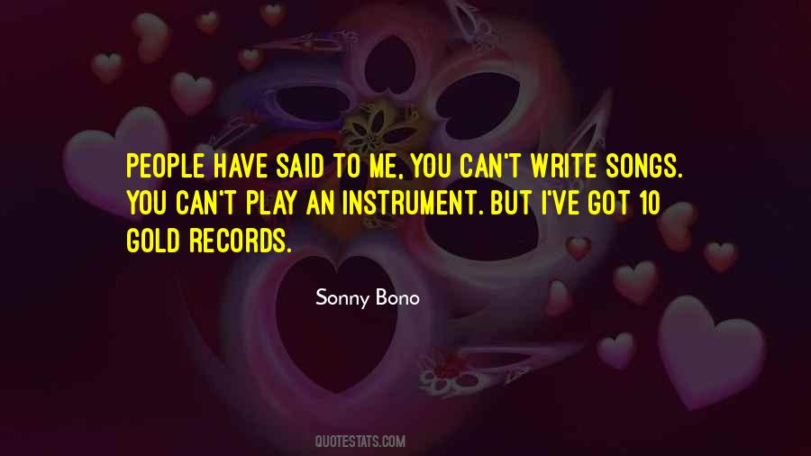 Sonny Bono Quotes #20600