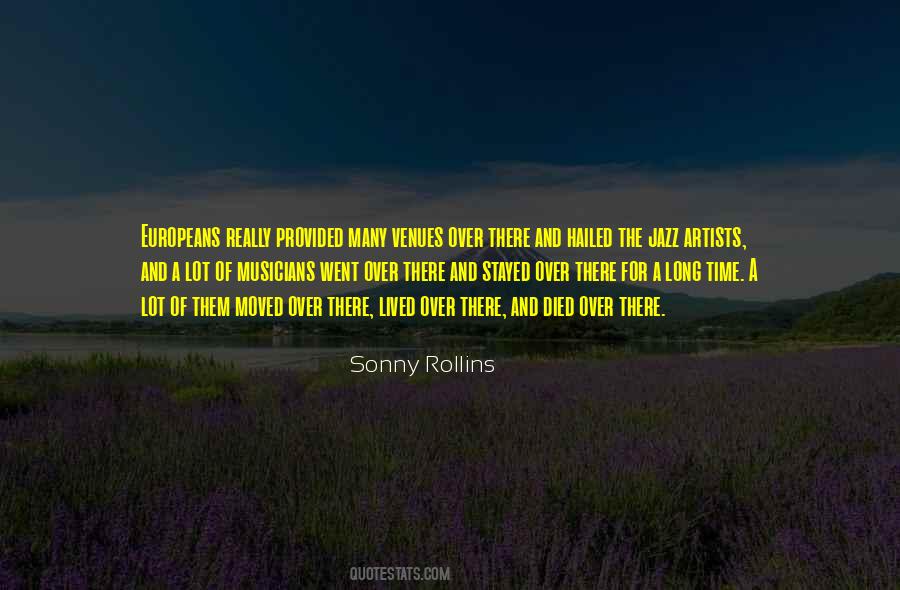 Sonny Rollins Quotes #31589