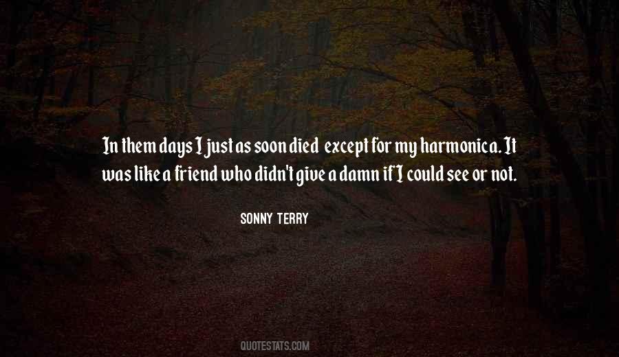 Sonny Terry Quotes #264268