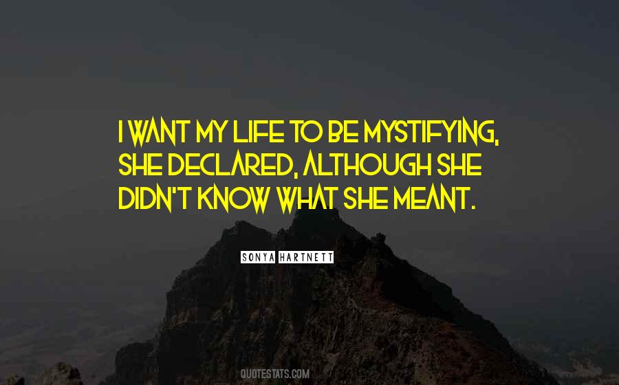 Sonya Hartnett Quotes #727541