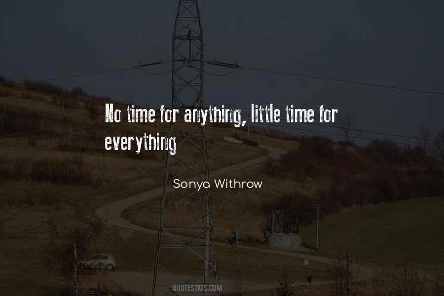 Sonya Withrow Quotes #508004