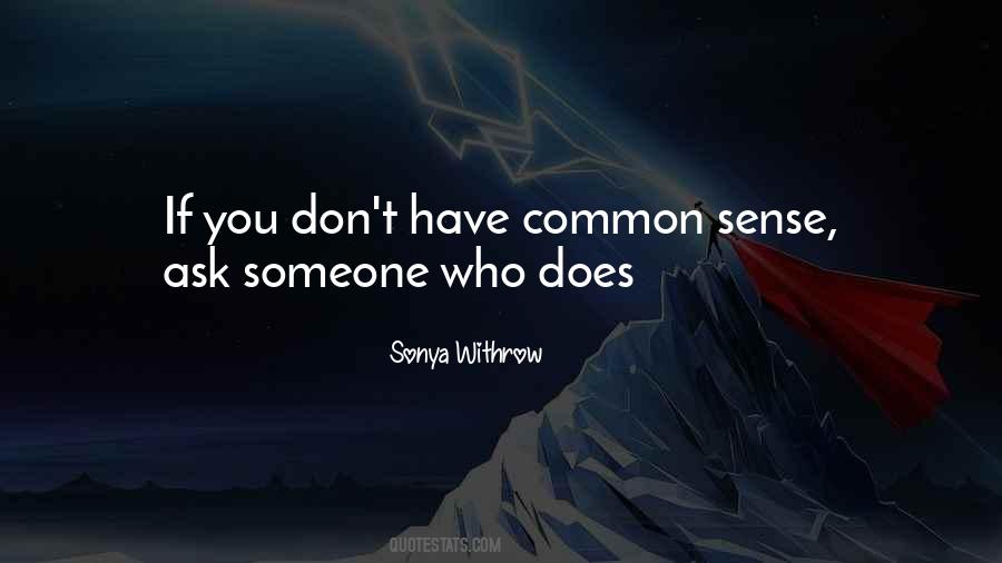 Sonya Withrow Quotes #60248