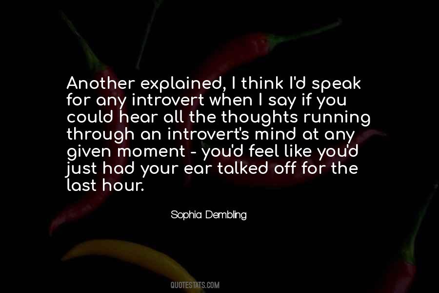 Sophia Dembling Quotes #1264914