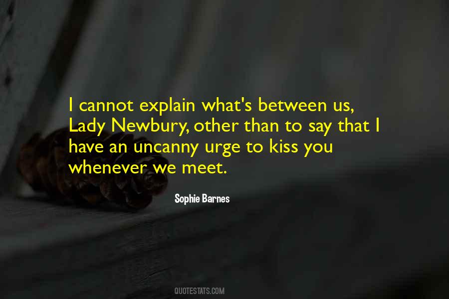 Sophie Barnes Quotes #116098