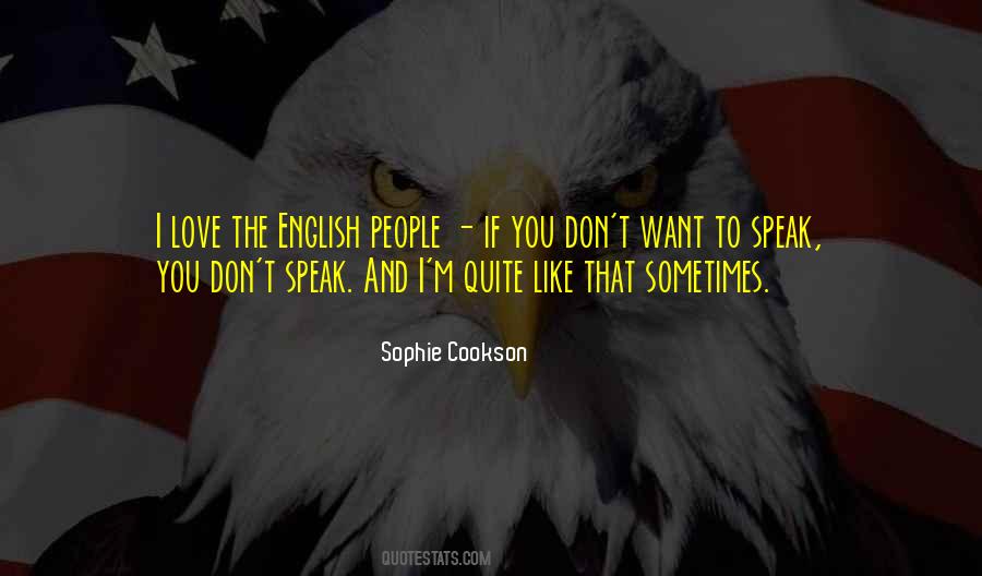 Sophie Cookson Quotes #625591