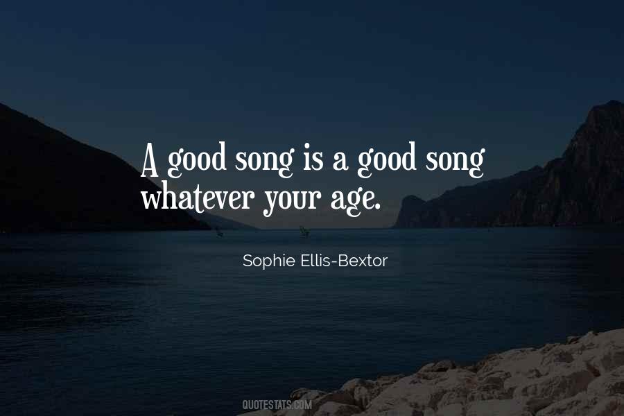 Sophie Ellis-Bextor Quotes #1259649