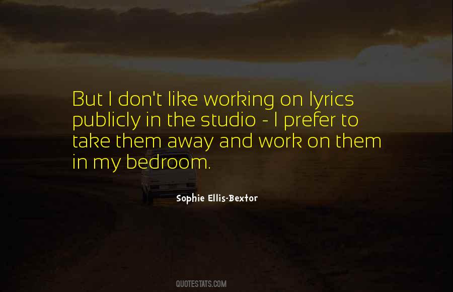 Sophie Ellis-Bextor Quotes #235962