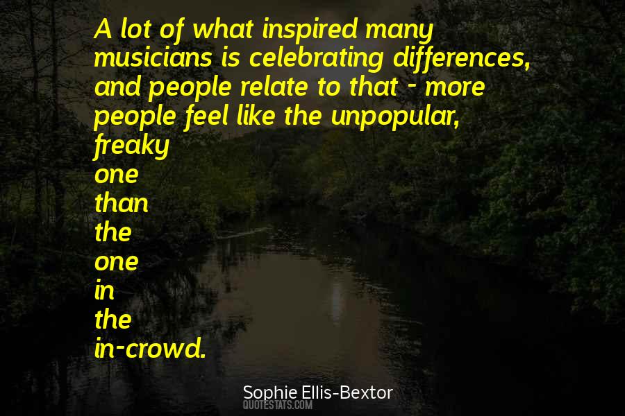 Sophie Ellis-Bextor Quotes #415394