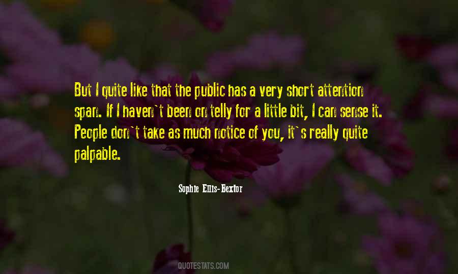 Sophie Ellis-Bextor Quotes #438964