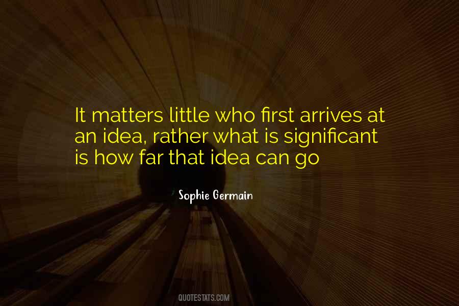 Sophie Germain Quotes #887351