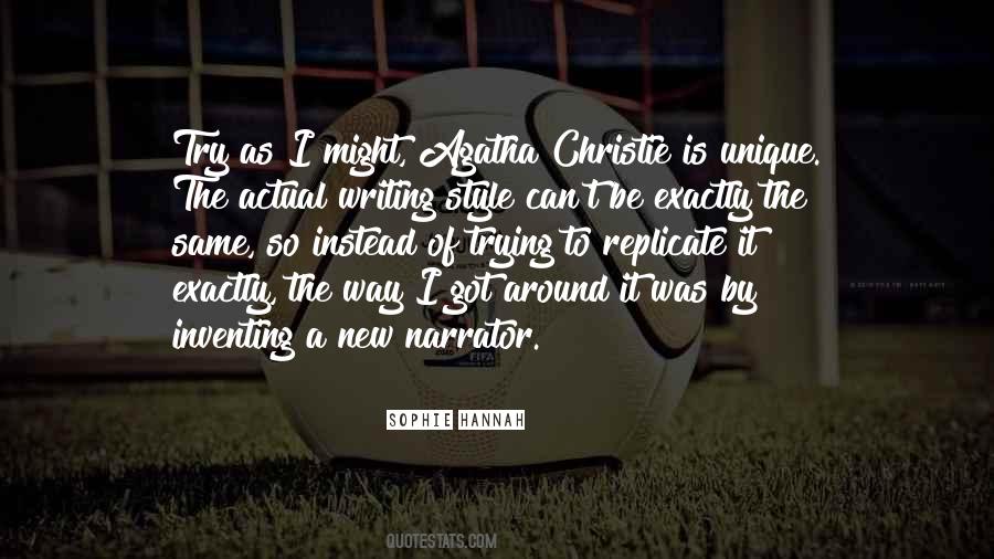 Sophie Hannah Quotes #1471449