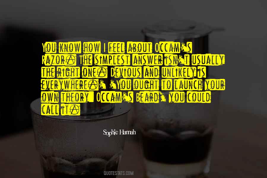 Sophie Hannah Quotes #184898