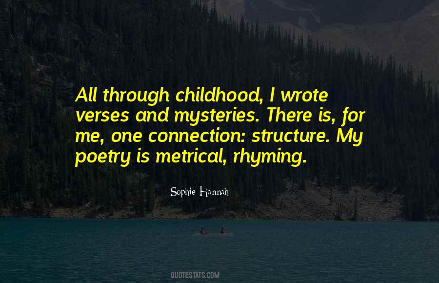 Sophie Hannah Quotes #24370
