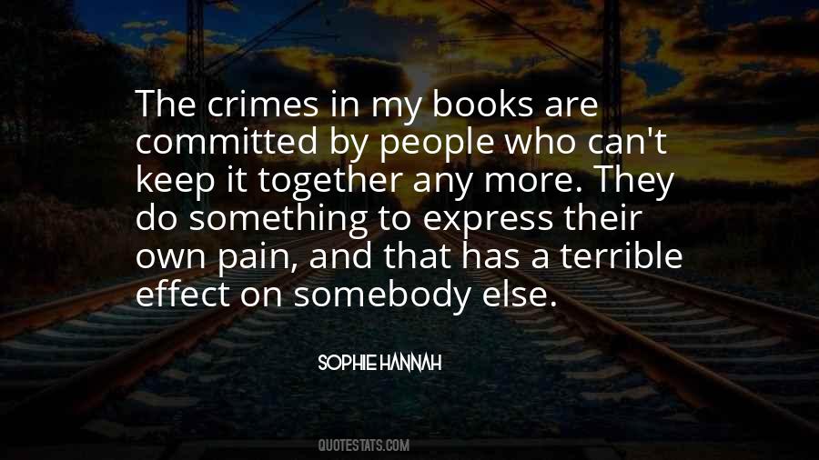 Sophie Hannah Quotes #469051