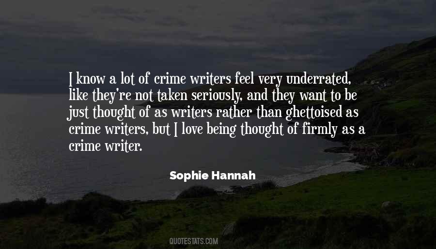 Sophie Hannah Quotes #935039