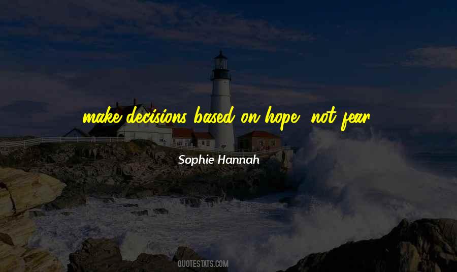 Sophie Hannah Quotes #956742