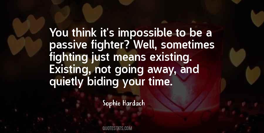 Sophie Hardach Quotes #303390