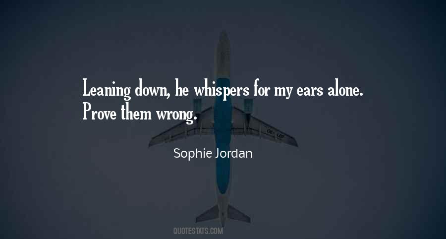 Sophie Jordan Quotes #1487446