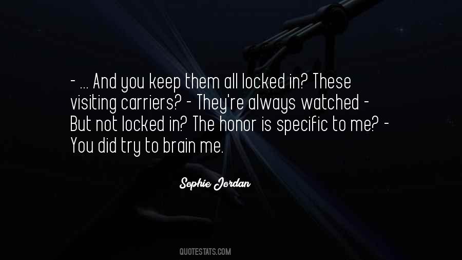 Sophie Jordan Quotes #1759972