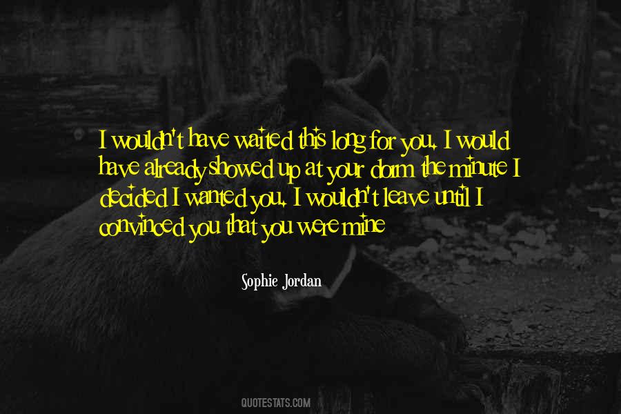 Sophie Jordan Quotes #987657