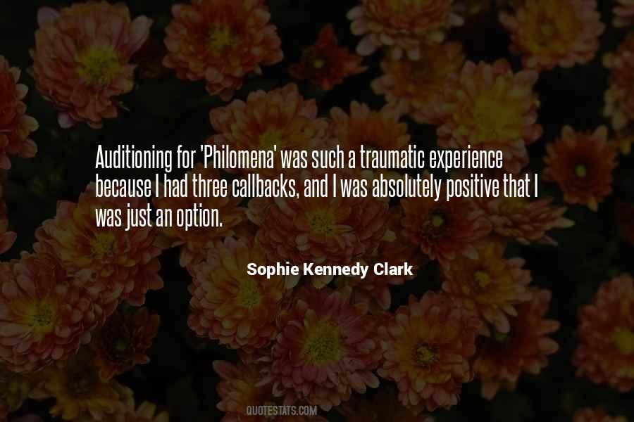 Sophie Kennedy Clark Quotes #787737