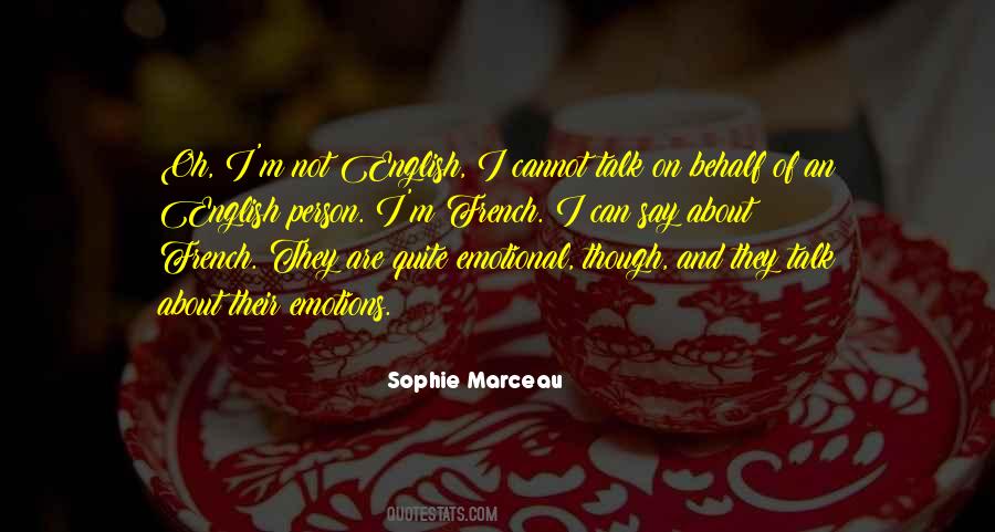 Sophie Marceau Quotes #1493304