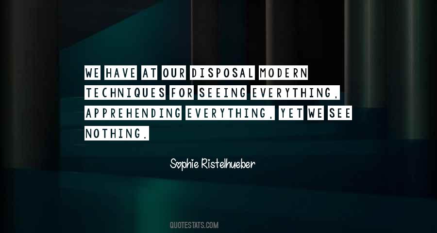 Sophie Ristelhueber Quotes #60756