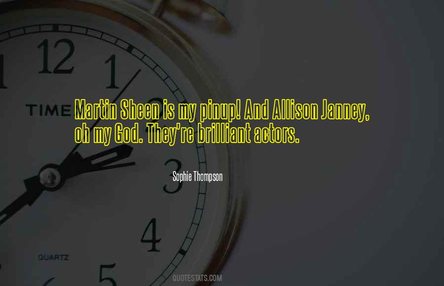 Sophie Thompson Quotes #1663324