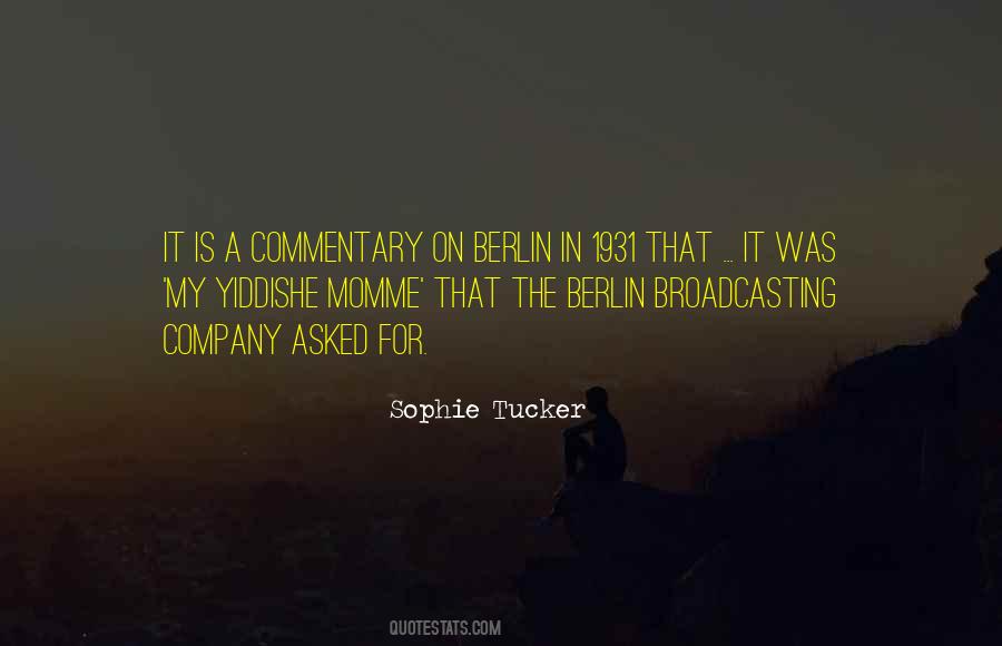 Sophie Tucker Quotes #625037