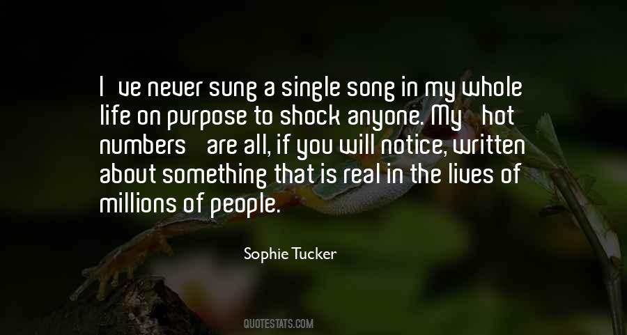 Sophie Tucker Quotes #881616