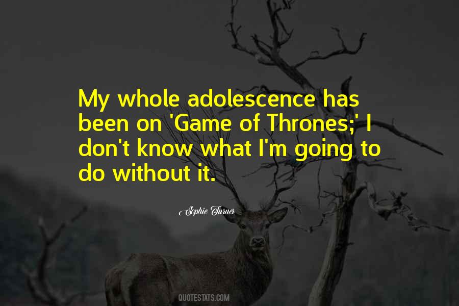 Sophie Turner Quotes #550562
