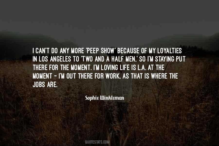 Sophie Winkleman Quotes #1205958