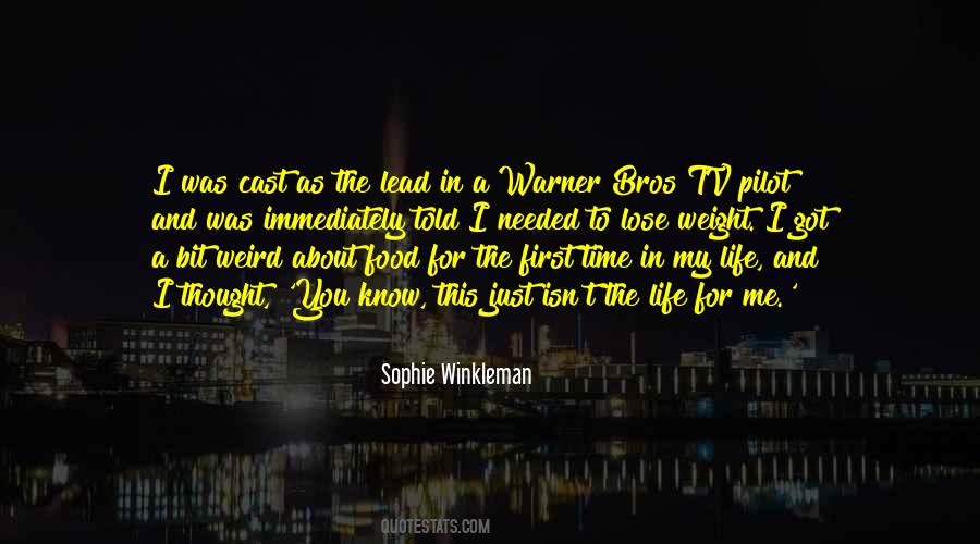 Sophie Winkleman Quotes #1434709