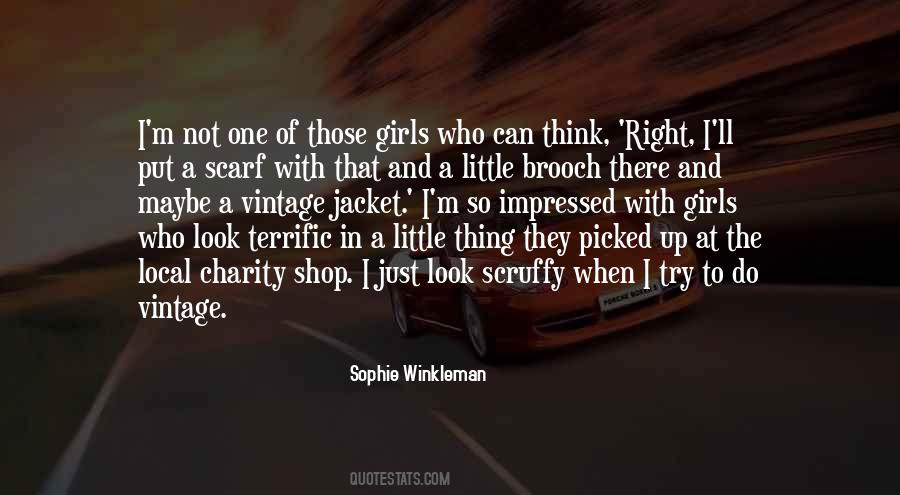 Sophie Winkleman Quotes #1879328