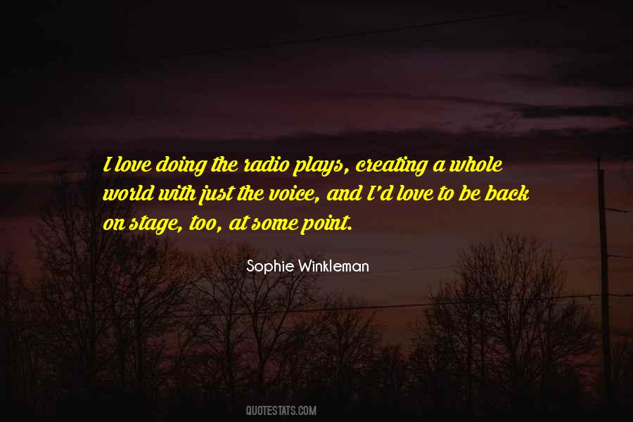 Sophie Winkleman Quotes #214451