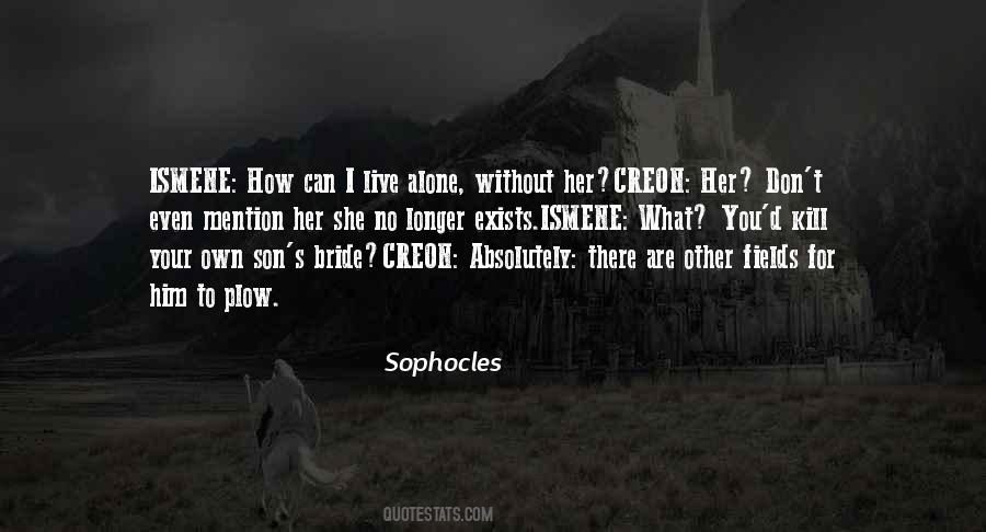 Sophocles Quotes #696964