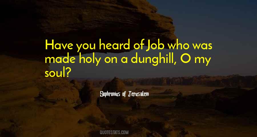 Sophronius Of Jerusalem Quotes #291895 Sophronius Of Jerusalem Quotes #291895