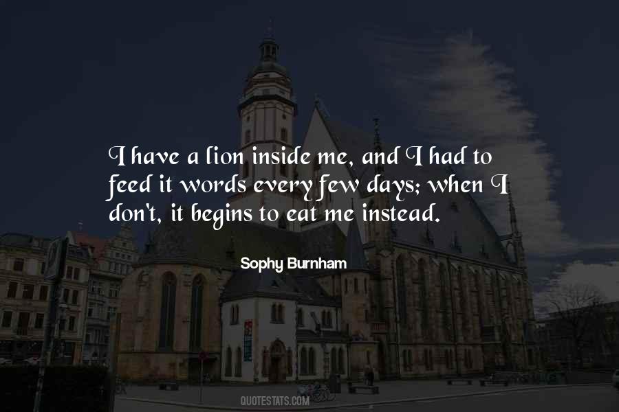 Sophy Burnham Quotes #461079