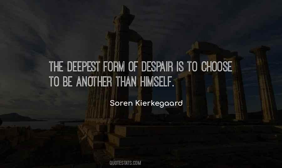 Soren Kierkegaard Quotes #78954