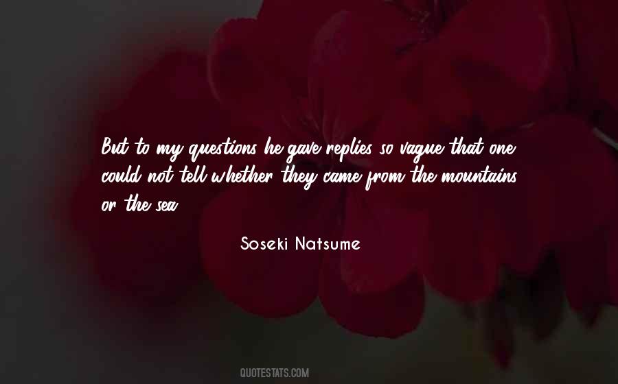 Soseki Natsume Quotes #73634