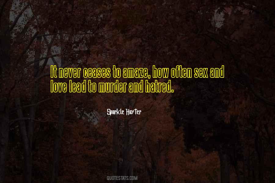 Sparkle Hayter Quotes #84125