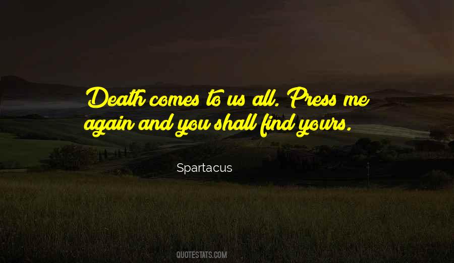 Spartacus Quotes #1166429
